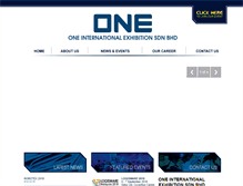 Tablet Screenshot of oneinternational.com.my